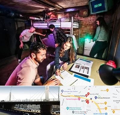 اتاق فرار تعاملی در پارک وی 