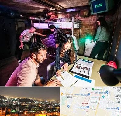 اتاق فرار تعاملی در مارلیک کرج