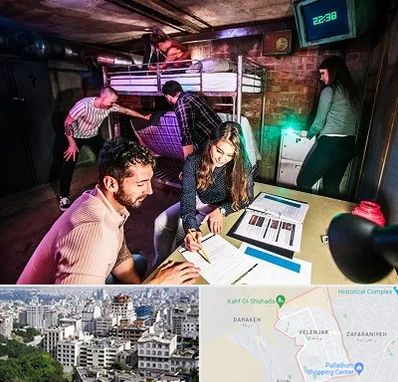 اتاق فرار تعاملی در ولنجک 