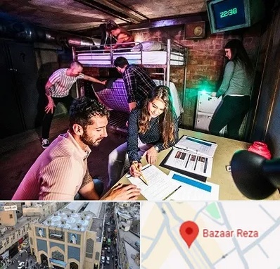 اتاق فرار تعاملی در بازار رضا مشهد