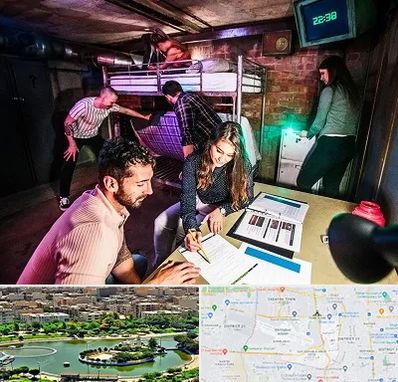 اتاق فرار تعاملی در منطقه 9 تهران 