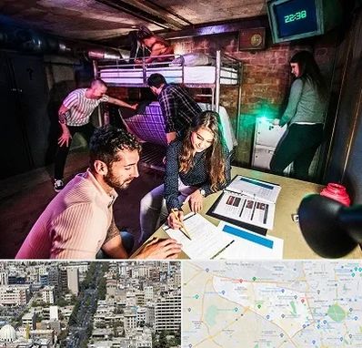 اتاق فرار تعاملی در منطقه 18 تهران 