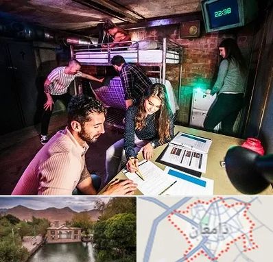 اتاق فرار تعاملی در دامغان
