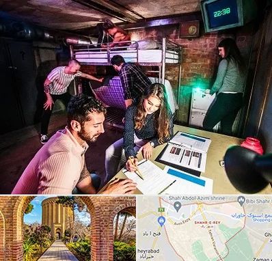 اتاق فرار تعاملی در شهر ری