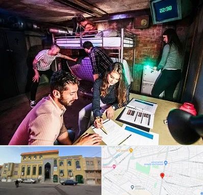 اتاق فرار تعاملی در زنبیل آباد قم