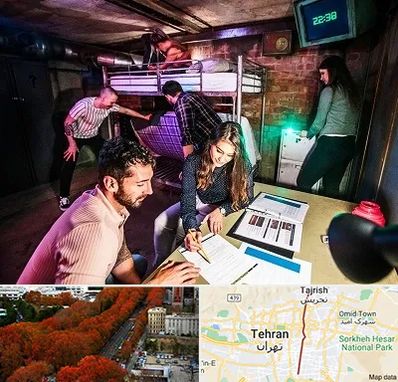 اتاق فرار تعاملی در ولیعصر 