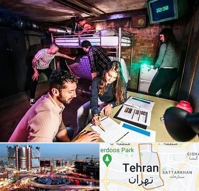 اتاق فرار تعاملی در صادقیه 