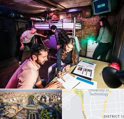 اتاق فرار تعاملی در استاد معین 