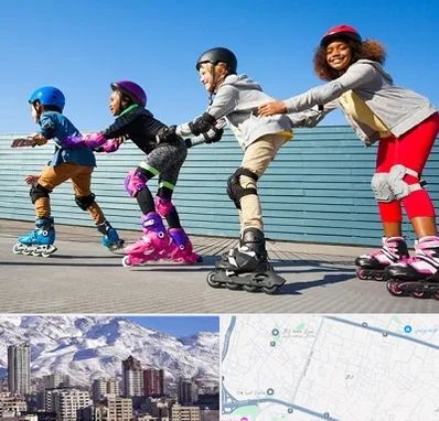 کلاس اسکیت در ازگل