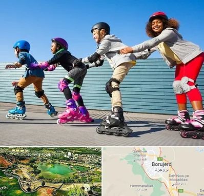کلاس اسکیت در بروجرد