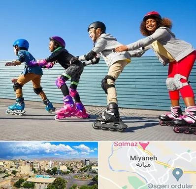 کلاس اسکیت در میانه