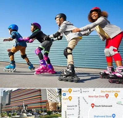 کلاس اسکیت در سهروردی 