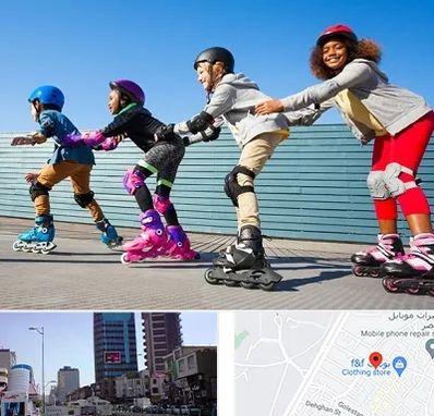 کلاس اسکیت در چهارراه طالقانی کرج