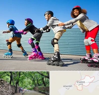 کلاس اسکیت در شاندیز مشهد