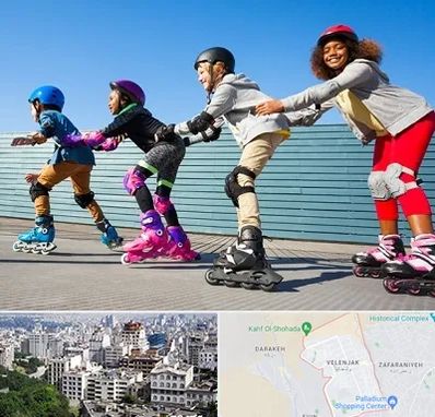 کلاس اسکیت در ولنجک 