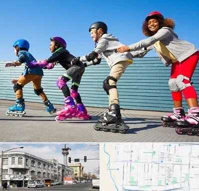 کلاس اسکیت در 17شهریور