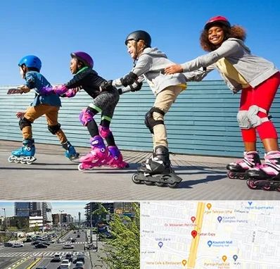 کلاس اسکیت در ستاری 