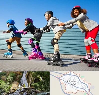 کلاس اسکیت در الیگودرز