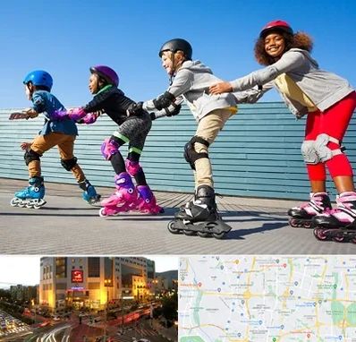 کلاس اسکیت در جنت آباد تهران 