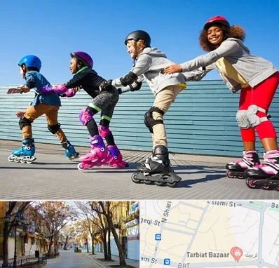 کلاس اسکیت در تربیت تبریز