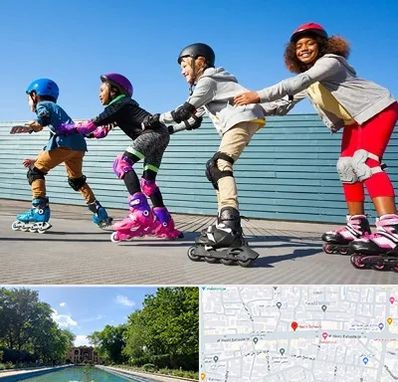 کلاس اسکیت در هشت بهشت اصفهان