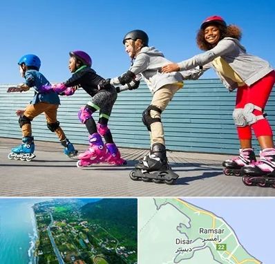 کلاس اسکیت در رامسر