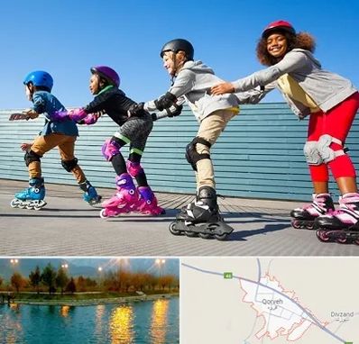 کلاس اسکیت در قروه