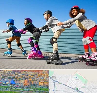 کلاس اسکیت در رشدیه تبریز