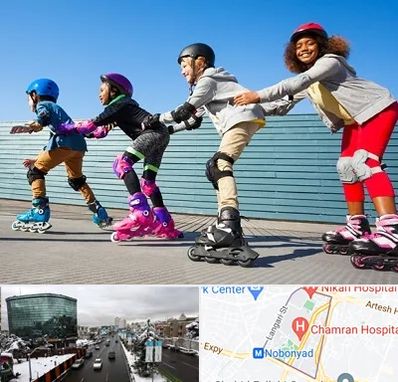 کلاس اسکیت در اقدسیه 