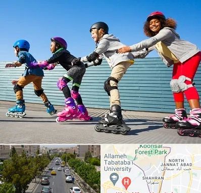 کلاس اسکیت در شهران 