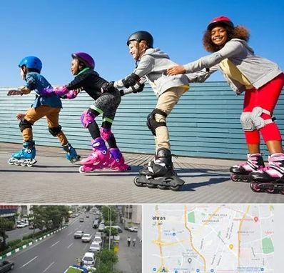 کلاس اسکیت در ستارخان 