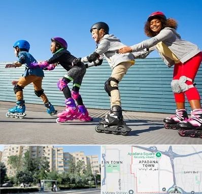 کلاس اسکیت در آپادانا