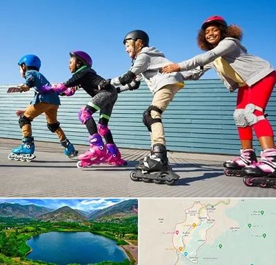 کلاس اسکیت در رودبار