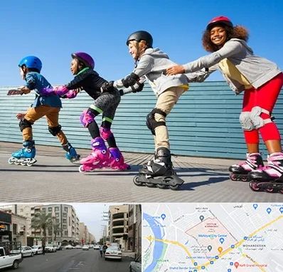 کلاس اسکیت در زیتون کارمندی اهواز