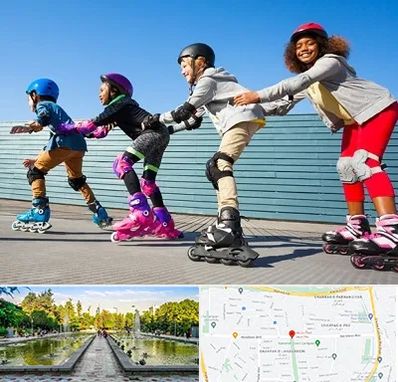 کلاس اسکیت در سرسبز 