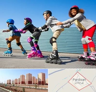 کلاس اسکیت در پردیسان قم