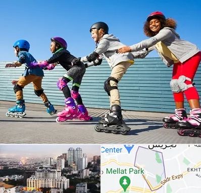 کلاس اسکیت در الهیه 