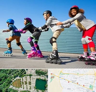 کلاس اسکیت در وکیل آباد مشهد