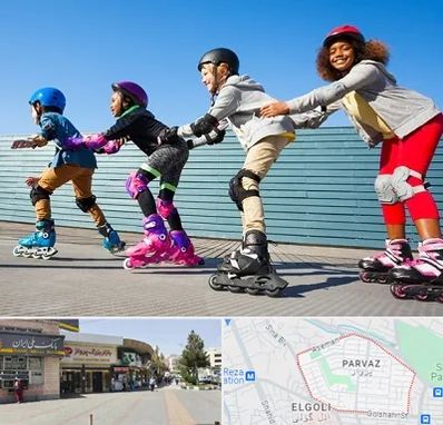 کلاس اسکیت در پرواز تبریز