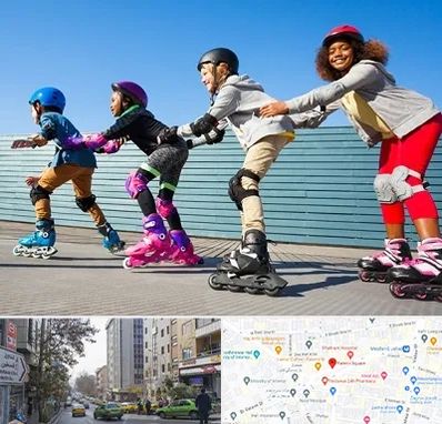 کلاس اسکیت در فاطمی 