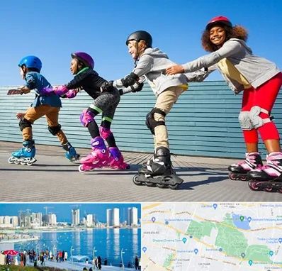 کلاس اسکیت در چیتگر 