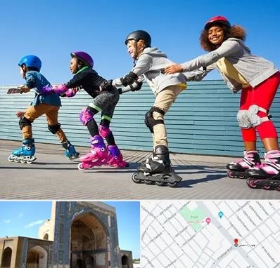 کلاس اسکیت در مصلی مشهد