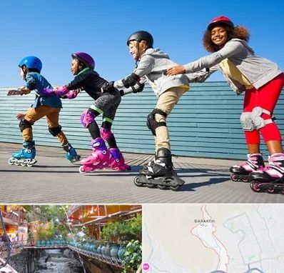 کلاس اسکیت در درکه