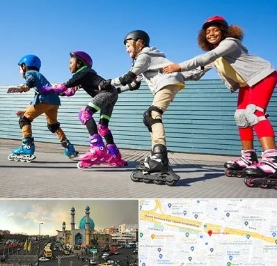 کلاس اسکیت در رسالت 