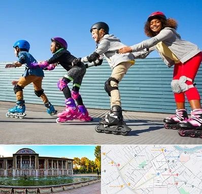 کلاس اسکیت در عفیف آباد شیراز