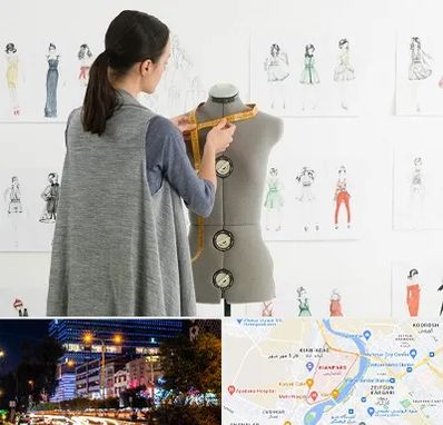 آموزشگاه طراحی لباس سینما در کیانپارس اهواز