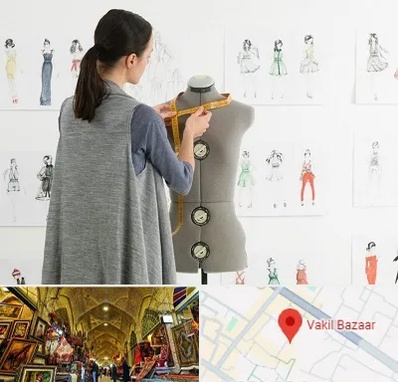 آموزشگاه طراحی لباس سینما در بازار وکیل شیراز