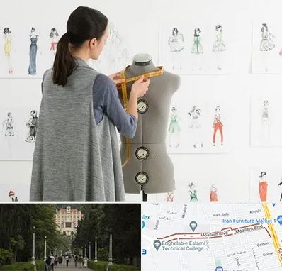 آموزشگاه طراحی لباس سینما در بلوار معلم رشت 