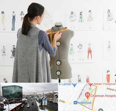 آموزشگاه طراحی لباس سینما در اقدسیه