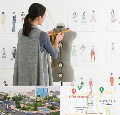 آموزشگاه طراحی لباس سینما در ونک 